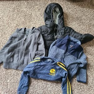 2T Boys Coat/Hoodie Lot
